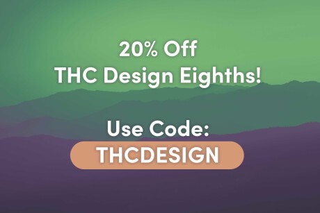 20% Off THC Design Cannabis Eighths Banner