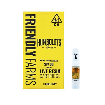Buy Friendly Farms - SFV OG Live Resin 1g Online | greenrush Delivery