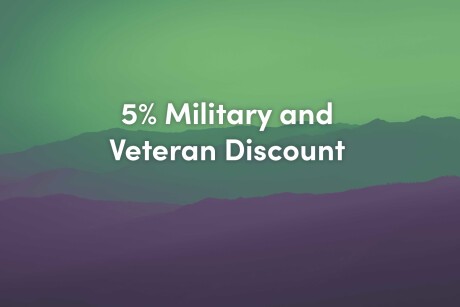 Military - Thank You - 5% off Banner