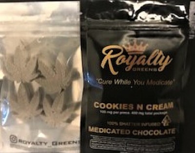 Roayl Cookies and Cream Chocolates