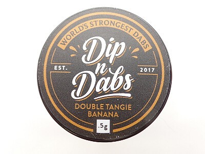 Dip n Dabs - Double Tangie Banana THC (Label)