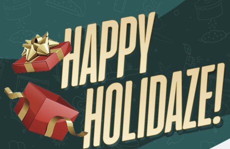 Happy Holidaze Deals - 30% off Banner