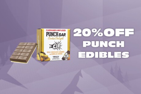 20% Off Punch Edibles Banner