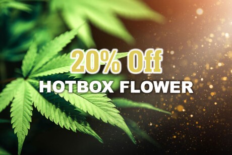 20% Off - HOTBOX Flower Banner