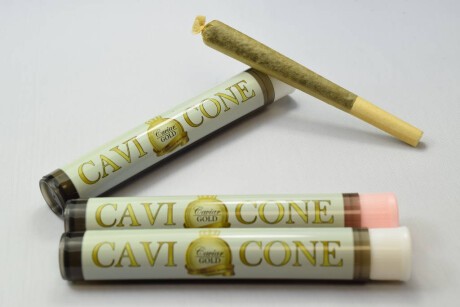 Buy Two Cavi Cone Pre-Rolls and get a Third Vanilla Flavored Cavi Cone Pre-Roll Free!! Banner