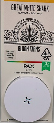 BloomFarms_Great White Shark_Pax Pod