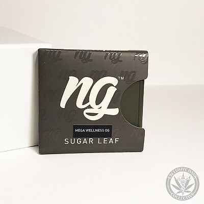 NG 'Mega Wellness OG' Sugar Leaf Shatter .5g