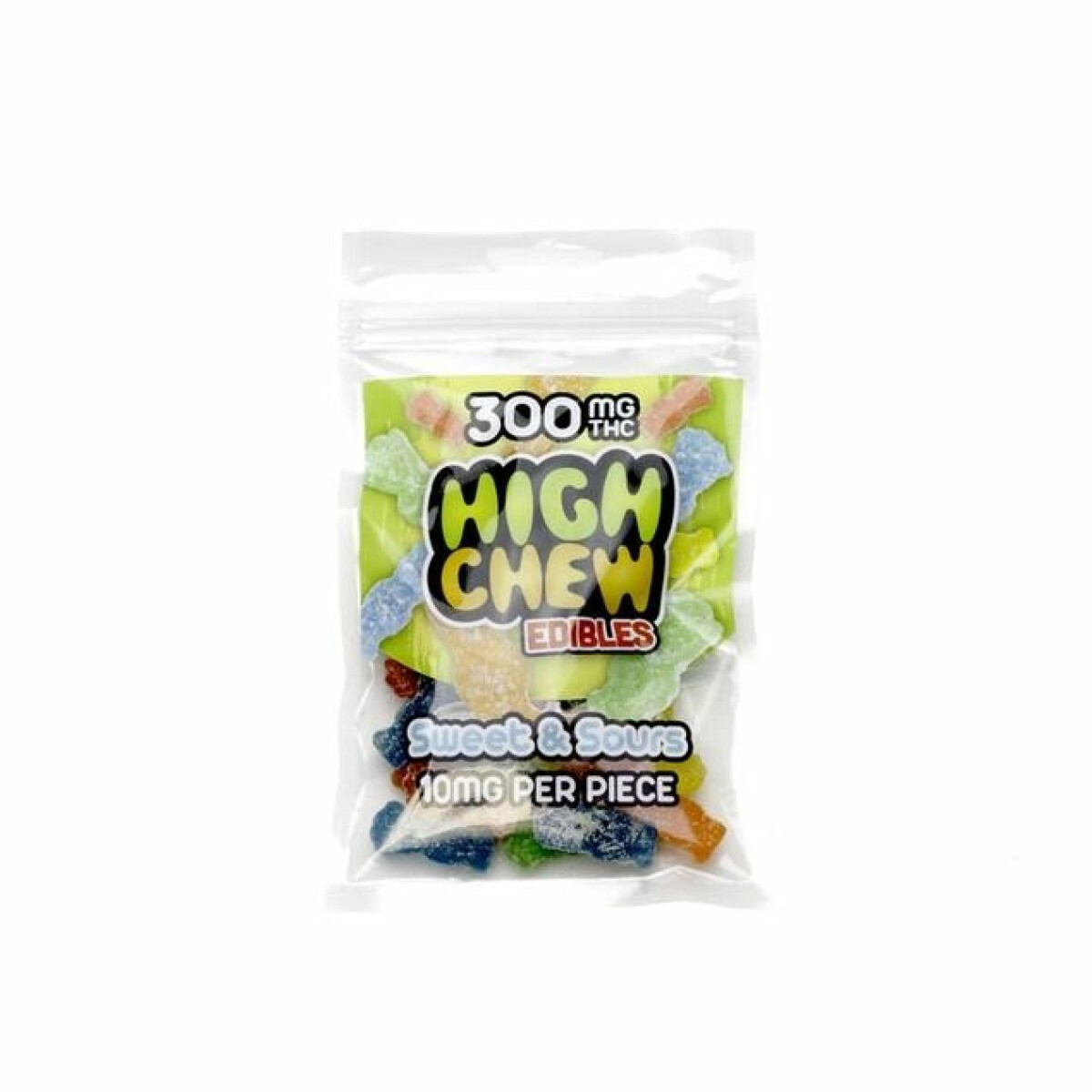 Buy High Chew Edibles Sweet & Sours (300mg) Online greenrush Delivery