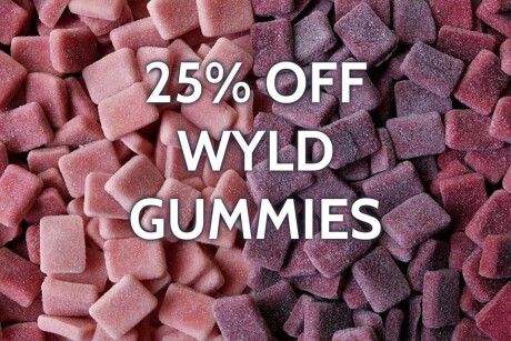 25% off WYLD Gummies Banner