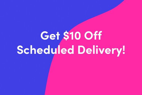 Schedule a Delivery - Get $10 Off! Banner