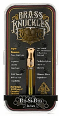 Buy Brass Knuckles - Do-Si-Dos - Vape FULL GRAM Online | greenrush