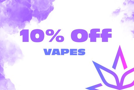 Monday - 10% Off Vapes Banner