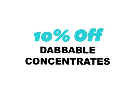 Wednesday - 10% Off Dabbable Concentrates Banner