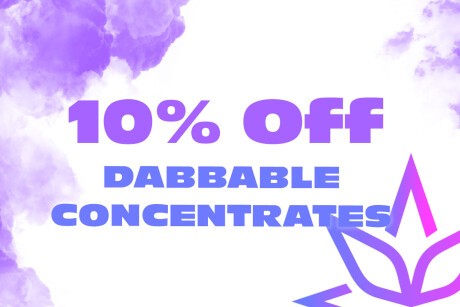 Wednesday - 10% Off Dabbable Concentrates Banner