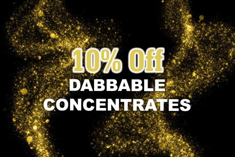 Wednesday - 10% Off Dabbable Concentrates Banner