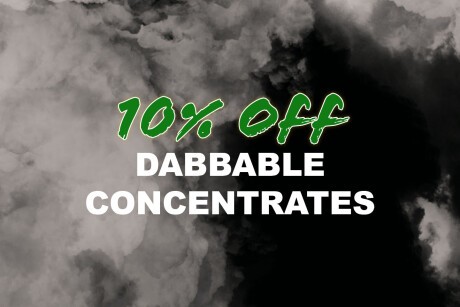 Wednesday - 10% Off Dabbable Concentrates Banner