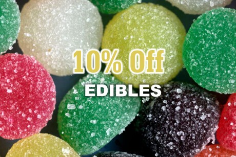 Thursday - 10% Off All Edibles Banner