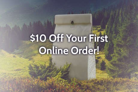 First-Time Online Order! Banner