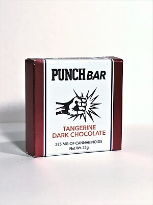 punch bar 'tangerine dark chocolate'
