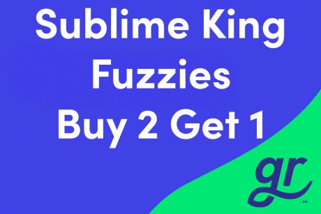 Buy 2 Sublime King Fuzzies Get 1 for 1 Cent Banner