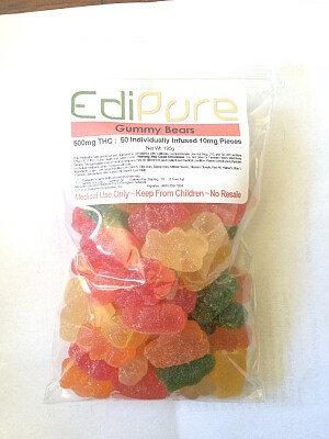 gummy bears 500 mg