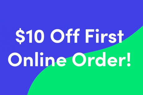 First-Time Online Order Banner