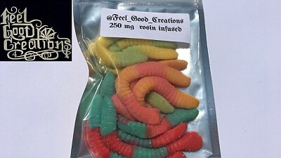 Feel Good Creations Sour Gummy Worms menu