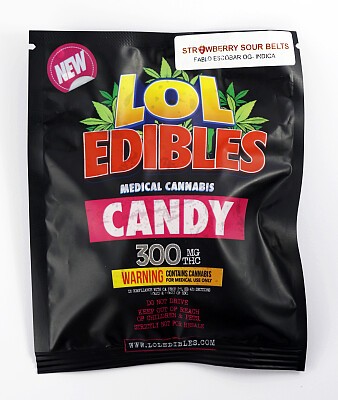 Lol Edibles Sour belts