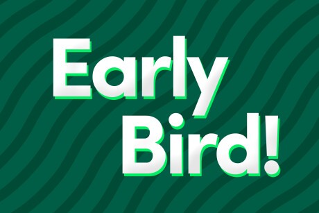 Early Bird: 20% Off Orders Between 10a - 11a Banner