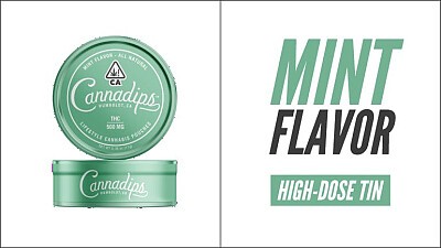 Cannadips 500mg THC Tin