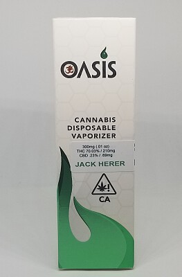 Oasia new disposable Jack herer